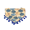 Beach aesthetics, PomPom Fringe Dog Bandana - Elastic Strap
