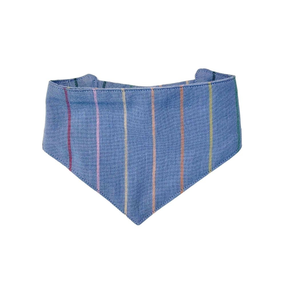Skinny Stripe Bandana – Adjustable Button Closure